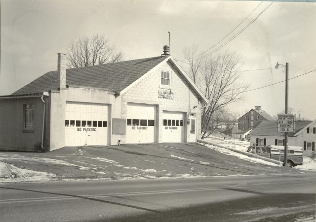 The old fire hall in 1976...